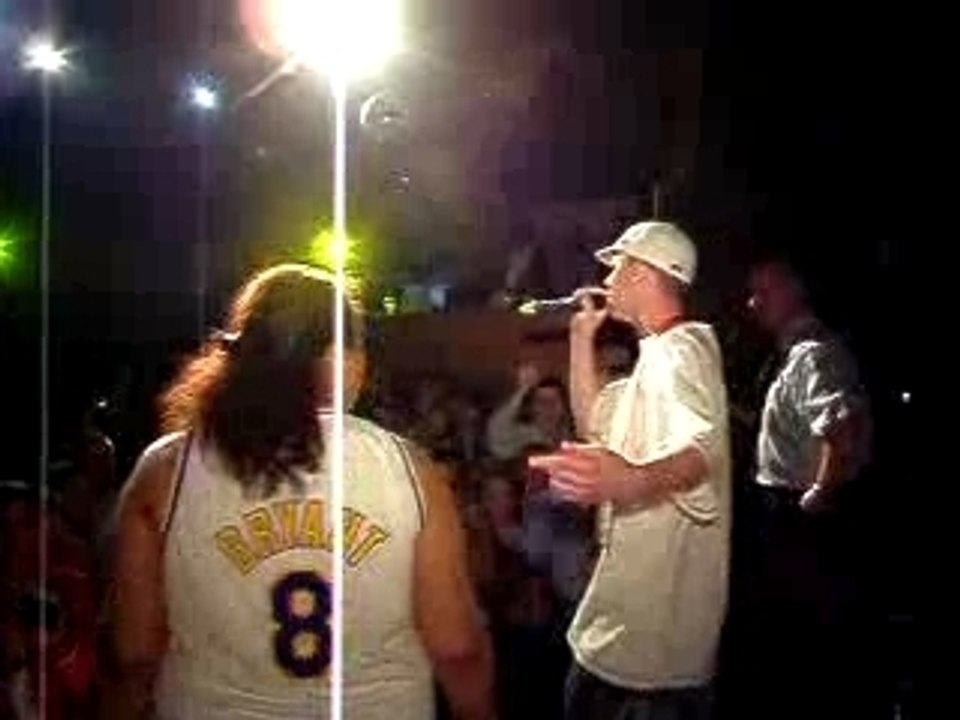 Bouncers Attack MC in Rap Battle