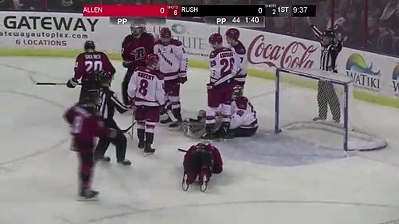 Game Recap Wheeling Nailers at Rapid City Rush video Dailymotion