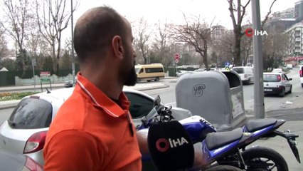 İstanbul’da öğrenci servisiyle ilginç kaza kamerada