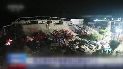 中, 코로나19 격리 호텔 붕괴 4명 사망·20여 명 매몰 / YTN