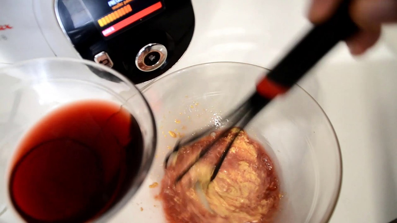 Vinaigrette weight watchers préparation cookeo