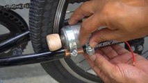 How to Make Electric Bike using 775  motor