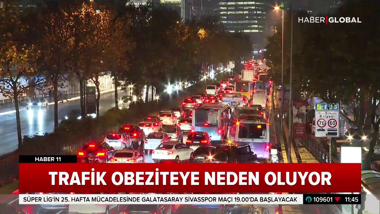 Trafik obeziteye neden oluyor