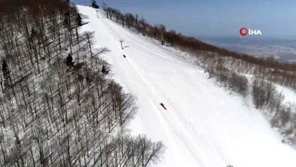 JAK timleri karla kaplı Samanlı Dağları'nda zorlu görevlere böyle hazırlanıyor