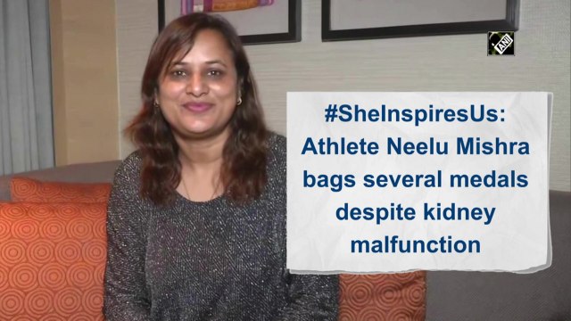 #SheInspiresUs: Athlete Neelu Mishra bags several medals despite kidney malfunction
