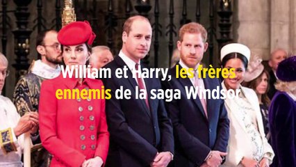 William et Harry, les frères ennemis de la saga Windsor