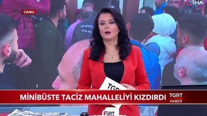 Minibüste Taciz Mahalleliyi Kızdırdı