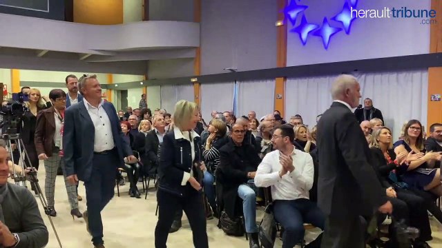 AGDE POLITIQUE - Jean Louis cousin et le rassemblement agathois en réunion publique