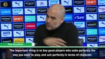 City won't spend for the sake of it - Guardiola