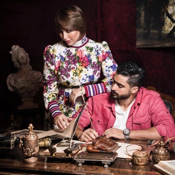 مودل أمين ضحية للسخرية زوج الدكتورة خلود بسبب حديثه باللهجة المغربية