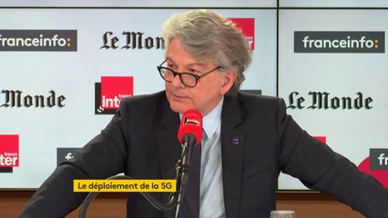Développement de la 5G : "Il est faux de dire que l'Union européenne est en retard" d'après Thierry Breton