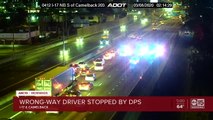 Wrong-way driver stopped by DPS