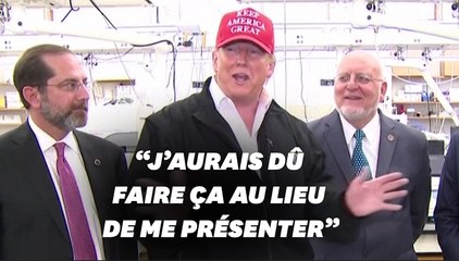 Trump regrette de ne pas être médecin pour lutter contre le coronavirus