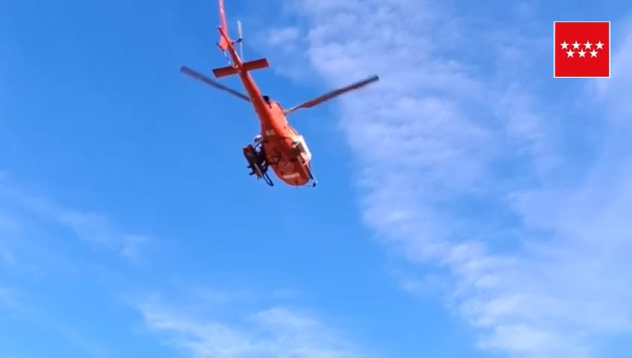 GERA ha rescatado a ciclista que se ha precipitado por un barranco