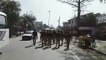 होली के त्यौहार के मद्देनजर पुलिस ने किया फ्लैग मार्च