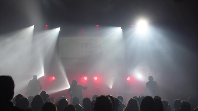Front 242 commençait sa nouvelle tournée lors du festival Passagers de la nuit , à Gembloux ce 7 mars 2020