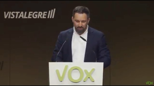 Abascal achaca a Sánchez el aumento de las violaciones
