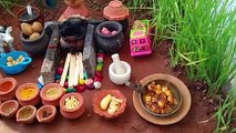 World's Smallest Chole Tikia |Tiny Chole Tikiya |Mini Chole Tikki Cooking |Chole Tikiya | Miniature