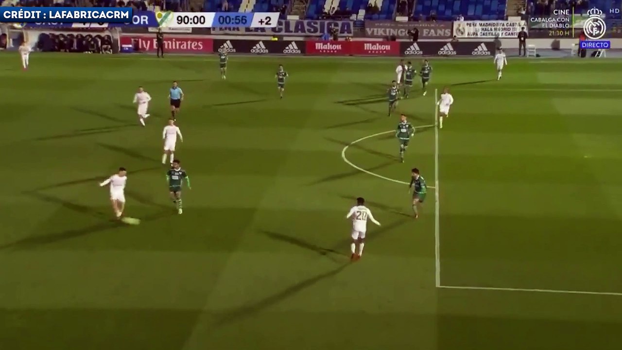 Le doublé de la pépite Reinier avec le Real Madrid Castilla