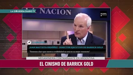 Megaminería y contaminación- Barrick Gold