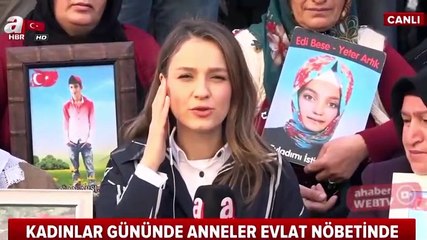 Muhabir Cansın Helvacı’nın canlı yayında zor anları