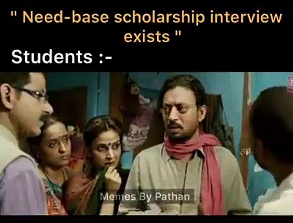 Need Based Scholarship | Student Reaction