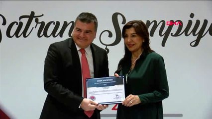 SPOR 2020 Arzum Türkiye Kadınlar Satranç Şampiyonu Ekaterina Atalık oldu