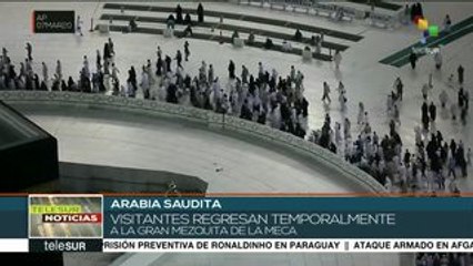 Arabia Saudita permite el regreso temporal de visitantes a La Meca