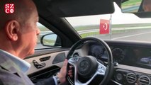 Cumhurbaşkanı Erdoğan, Kuzey Marmara Otoyolu Kınalı-Odayeri Kesimi'nde ilk sürüşü yaptı