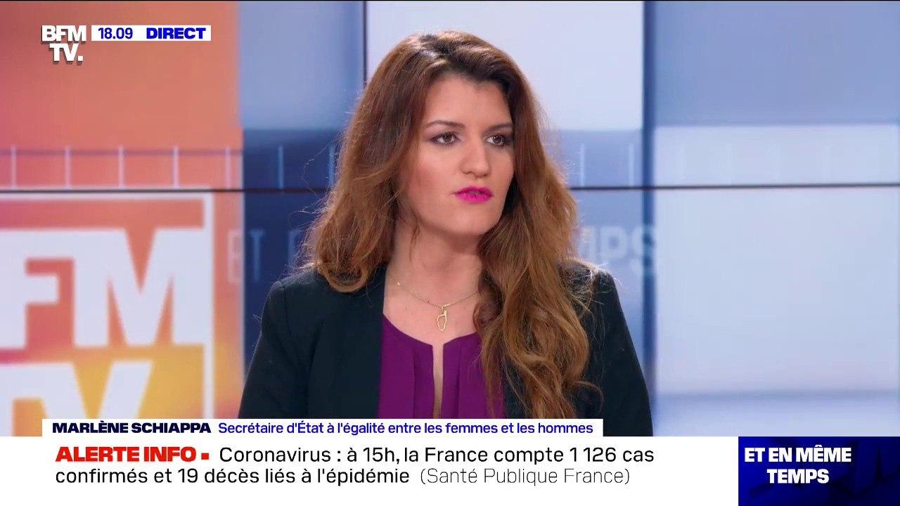 Marlène Schiappa sur la charge de la police contre des manifestantes féministes: "Le tracé de la manifestation n'aurait pas été respecté"