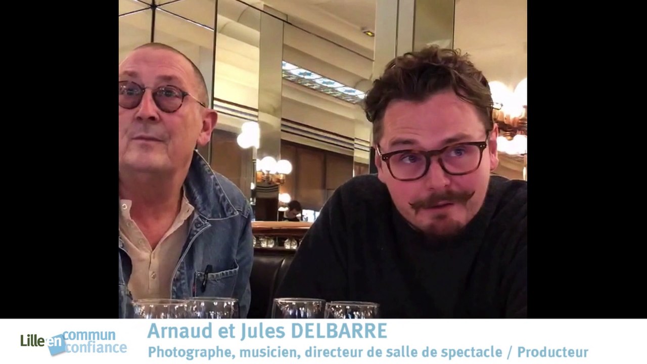 Arnaud et Jules Delbarre "Martine Aubry confirme le développement économique et culturel de Lille"