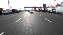 Cumhurbaşkanı Erdoğan, Kuzey Marmara Otoyolu Kınalı-Odayeri Kesiminde test sürüşü gerçekleştirdi