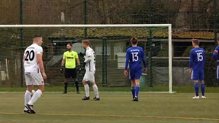 Elfmeter von Justin Taubert (SVG) im Landesliga-Spiel gegen den SC Hainberg