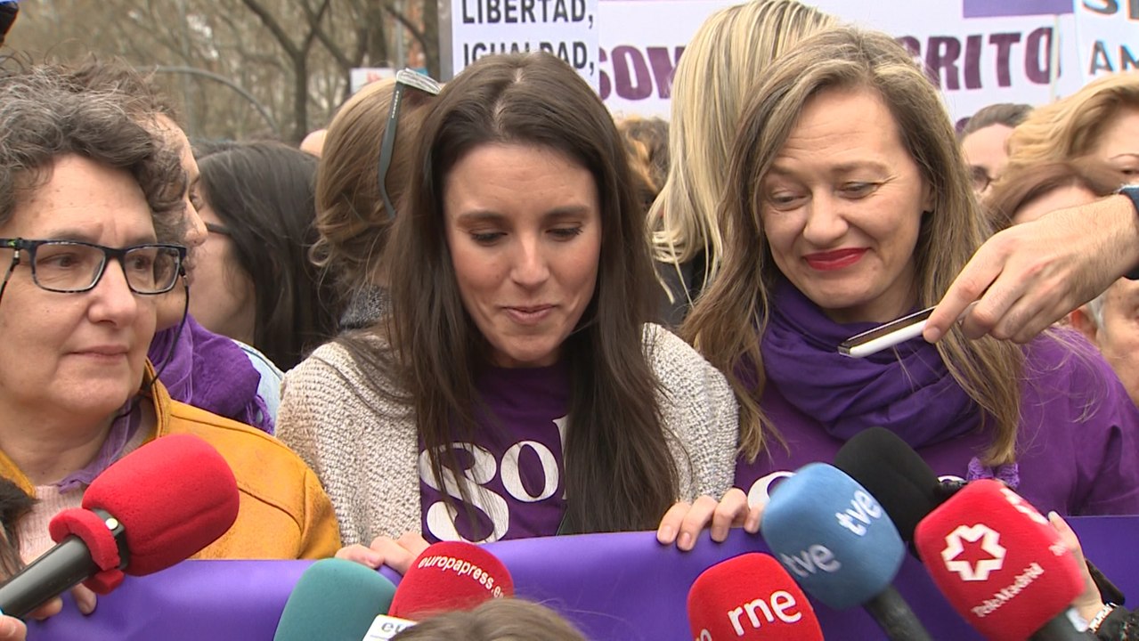 Irene Montero: "Necesitamos una gran alianza feminista"