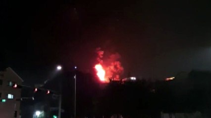 삼성전자 반도체 화성공장 폐수처리장 불...2시간 반 만에 완진 / YTN