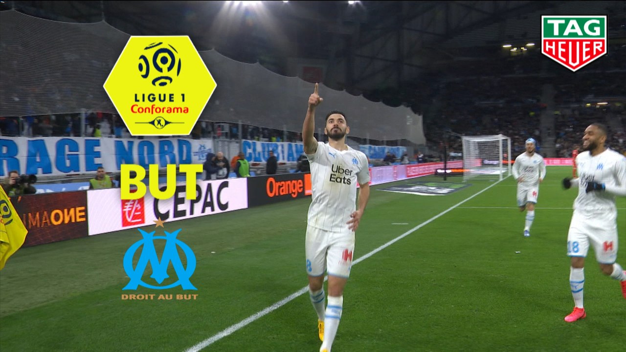 But Morgan SANSON (45ème +1) / Olympique de Marseille - Amiens SC - (2-2) - (OM-ASC) / 2019-20