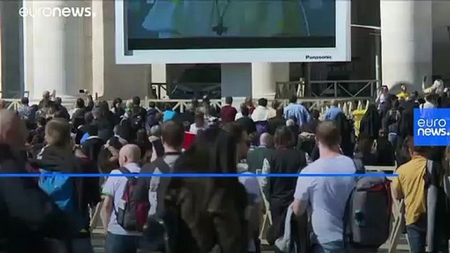 Pope Francis voices support for coronavirus victims in livestream message