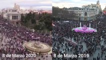 Fracaso en la convocatoria del 8 de Marzo 2020