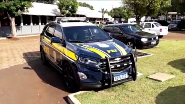 Homem é detido pela PRF após se envolver em acidente de trânsito