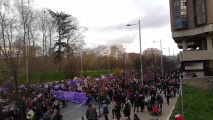Manifestación del 8M en Pamplona