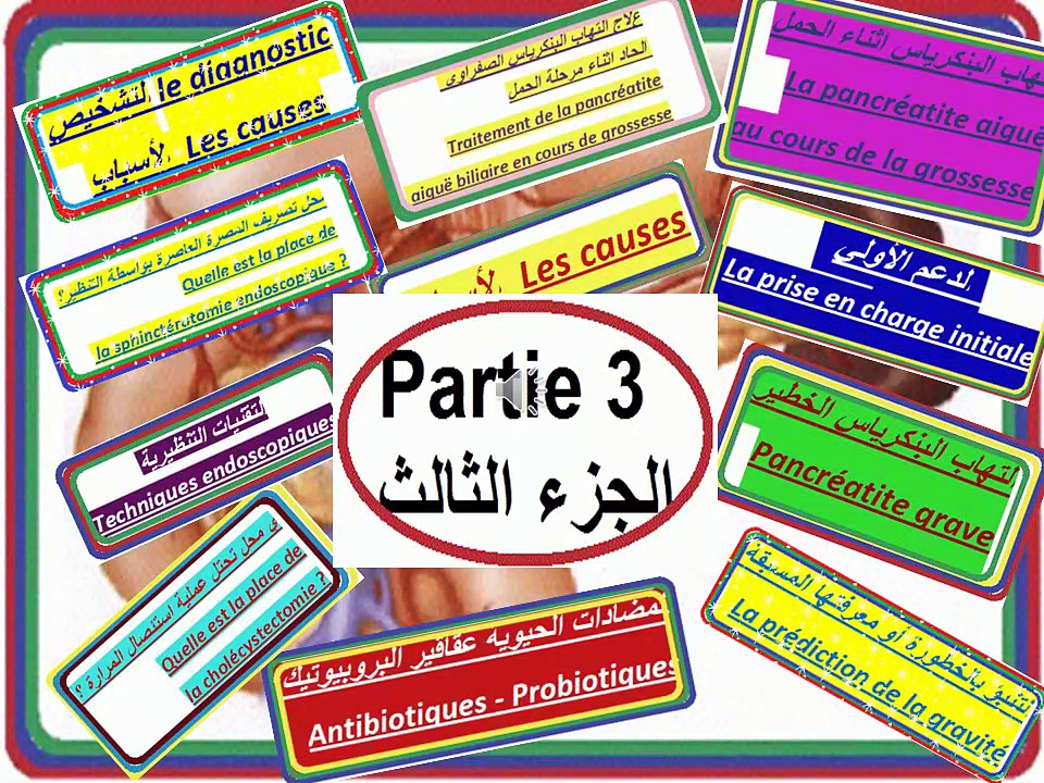 Les pancréatites aigues 3ème partie