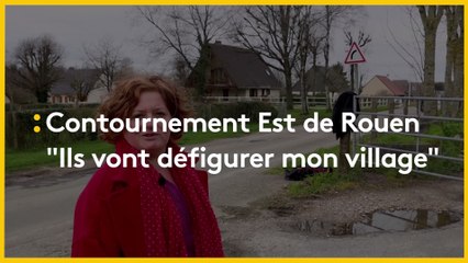 Sur la route des municipales : le contournement Est de Rouen "va défigurer mon village"