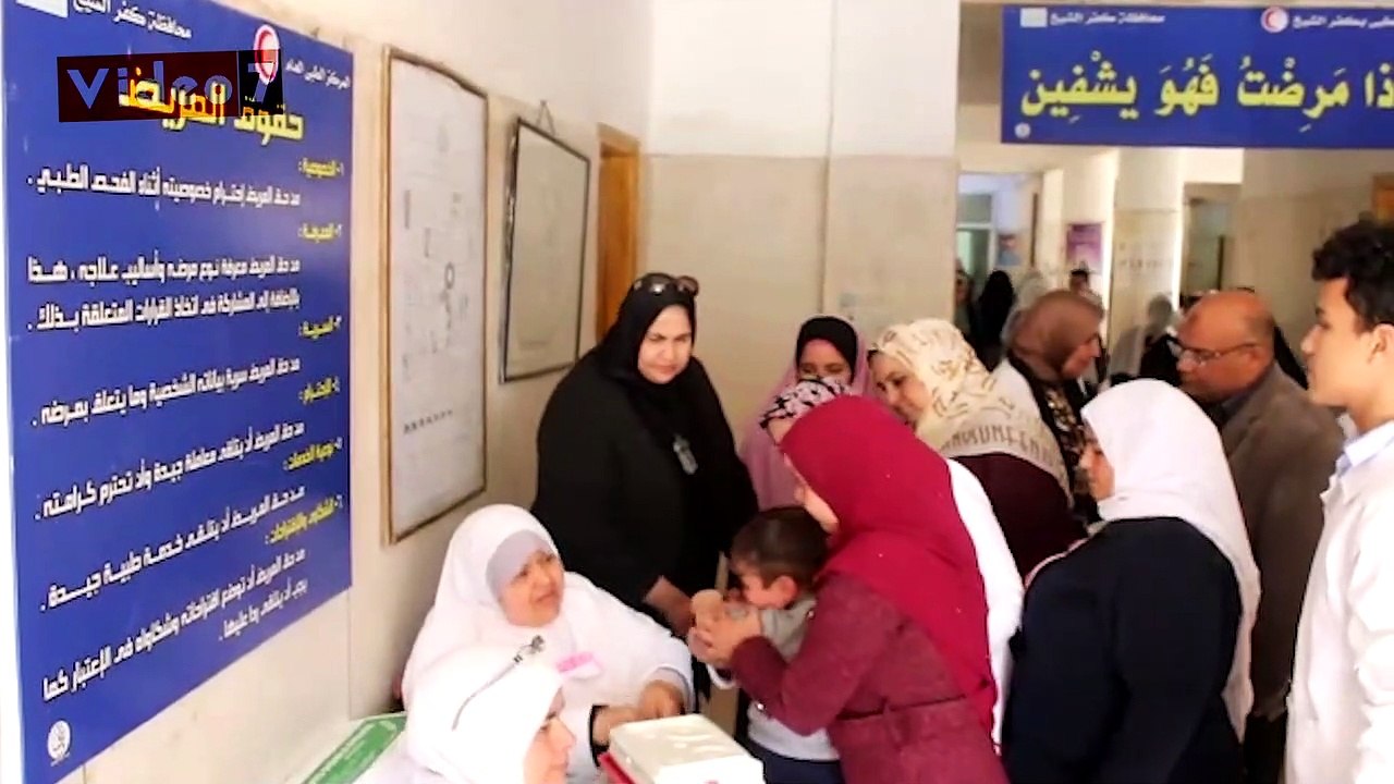 انطلاق تطعيم 506 آلاف و783 طفلا بكفر الشيخ ضد الحصبة والحصبة الألمانية