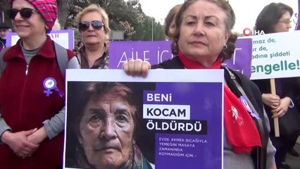 Ayvalıklı kadınlardan "sessiz çığlık" yürüyüşü