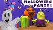 Funny Funlings Halloween Party Spooky Challenge with Marvel Spiderman and Disney Cars McQueen in this Family Friendly Full Episode English Toy Story from a Kid Friendly Family Channel