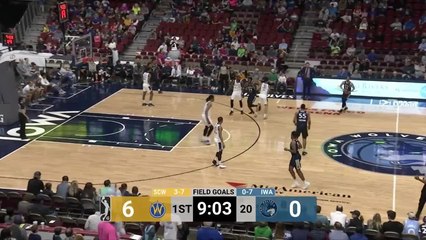 Omari Spellman Posts 18 points, 12 assists & 13 rebounds vs. Santa Cruz Warriors