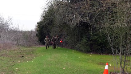 Texas Military Best Warrior Competition Swim And Ruck March 7, 2020