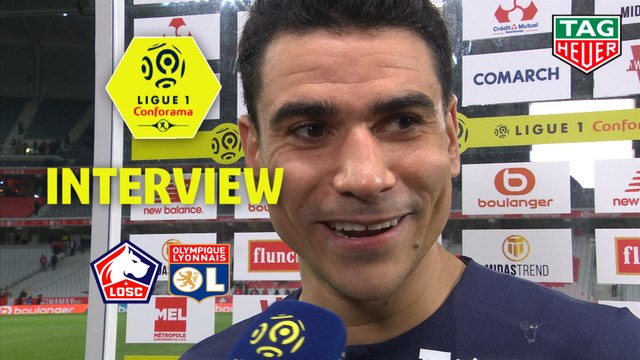 Interview de fin de match : LOSC - Olympique Lyonnais (1-0) - Résumé - (LOSC-OL) / 2019-20