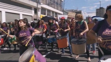 Mujeres de Colombia y Ecuador alzaron la voz por sus derechos