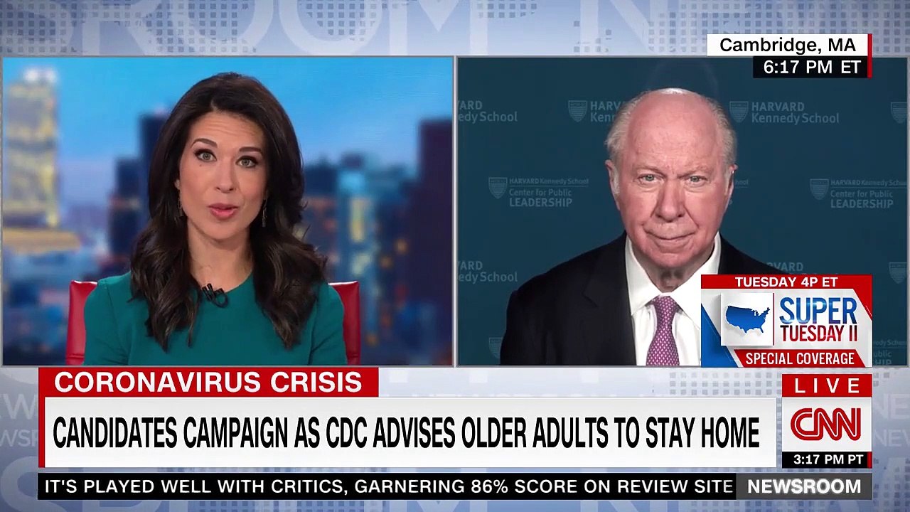 'This coronavirus situation has become a bigger threat to President Trump than impeachment': Conservative